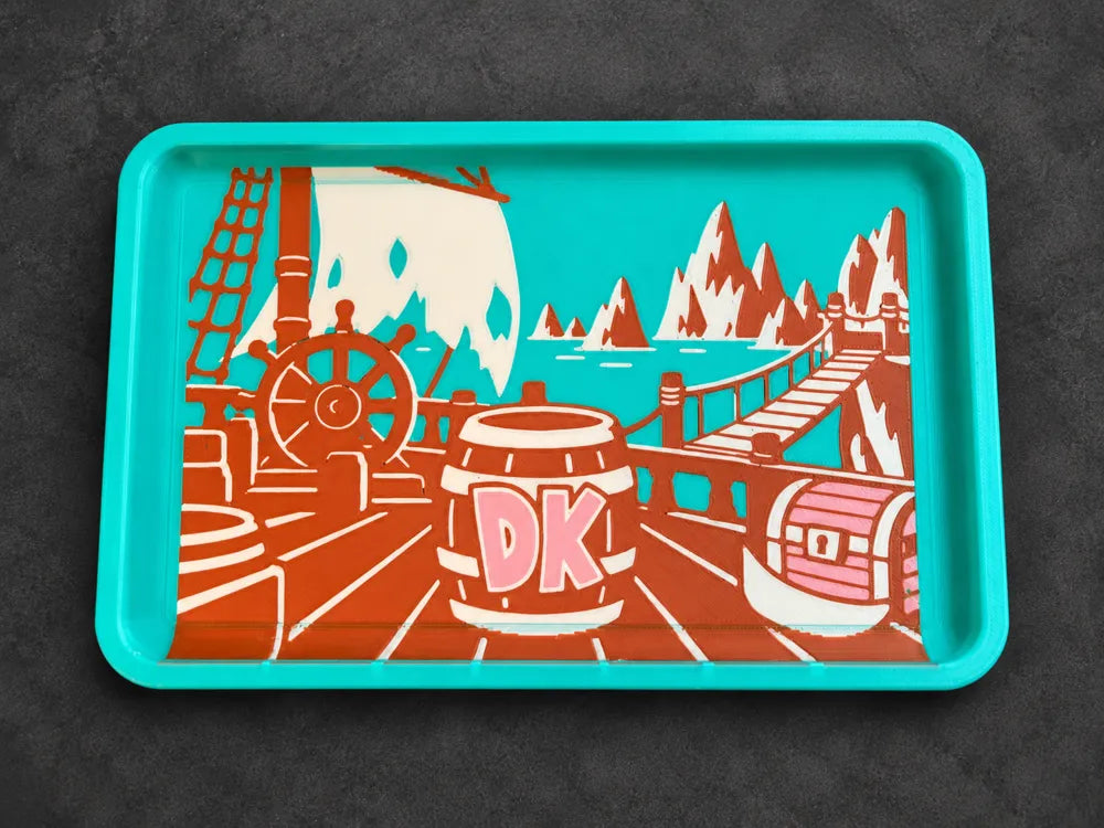 Donkey Kong Pirate Deck — Desk Tray by SwagBag.US