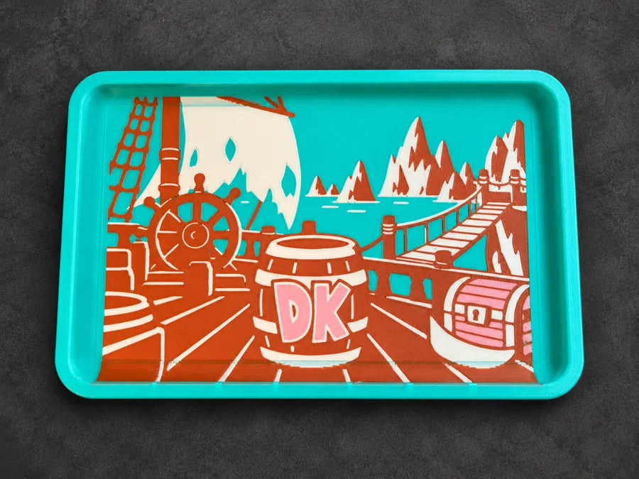 Donkey Kong Pirate Deck — Desk Tray by SwagBag.US