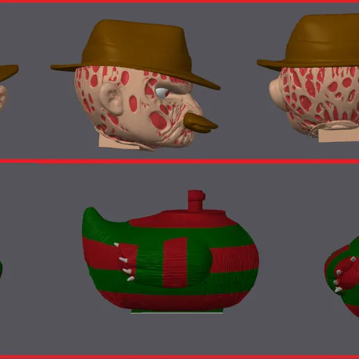 Freddy Krueger Duck model cover from Cults3D