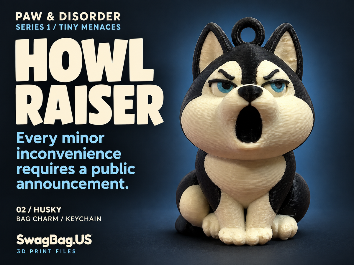 Howlraiser — Bag charms model preview
