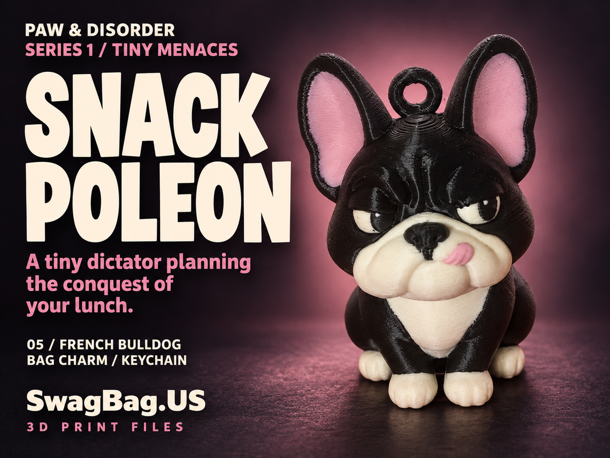 Snackpoleon — Bag charms model preview