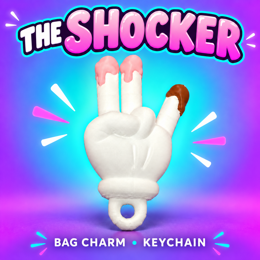 The Shocker — Bag charms model preview