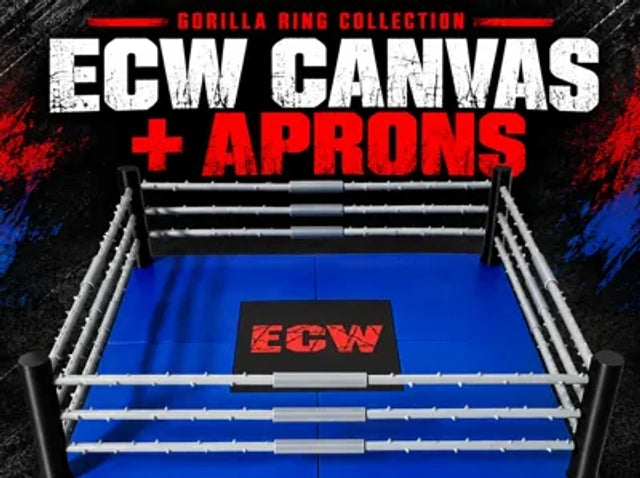 ECW Canvas & Ring Aprons — Gorilla Ring — SwagBag.US model preview