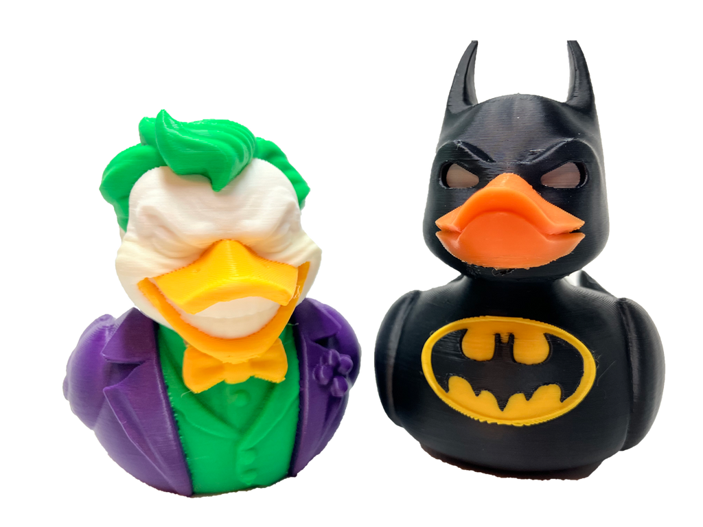 Batman and Joker Duck Set