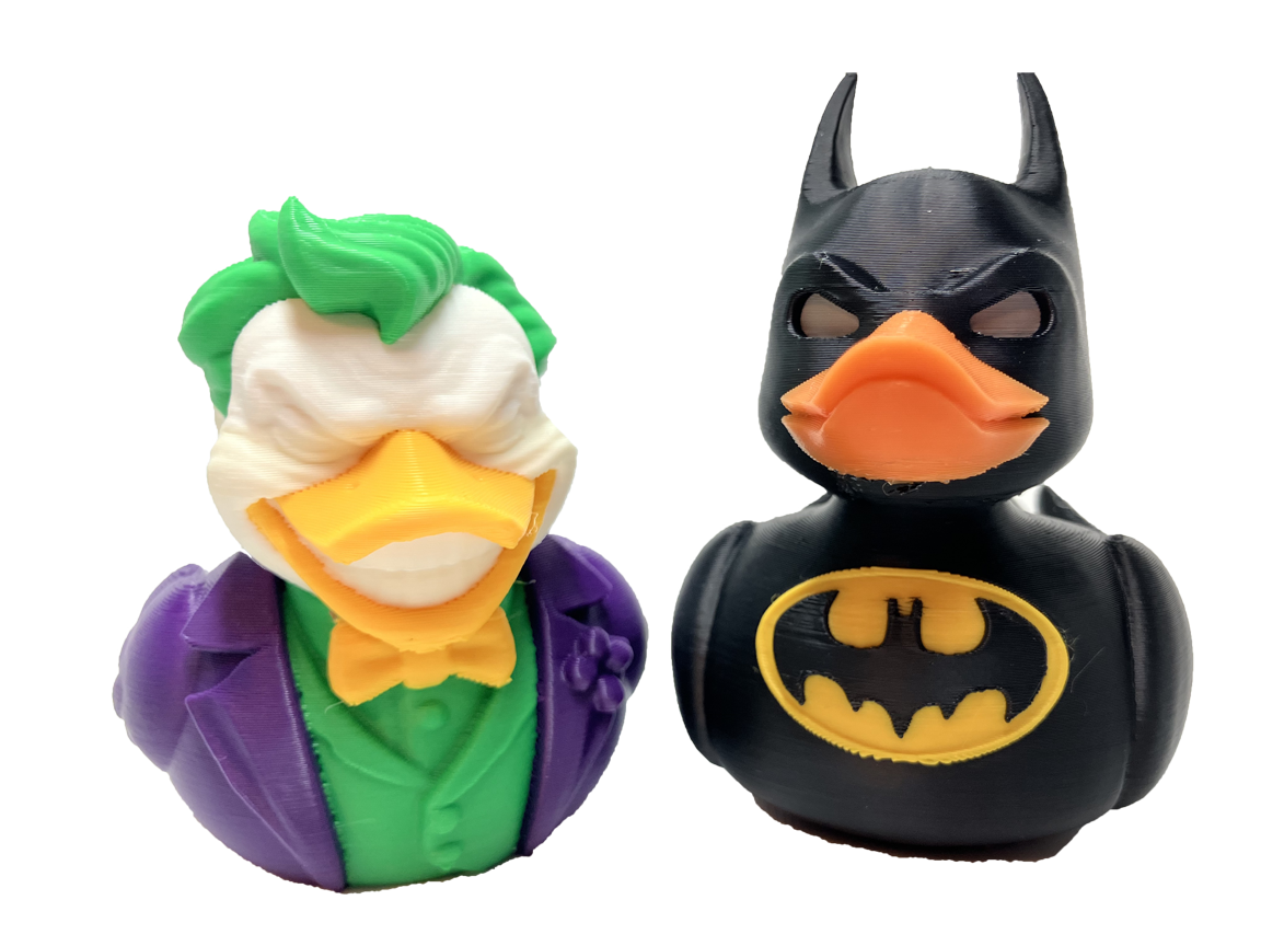 Batman and Joker Duck Set