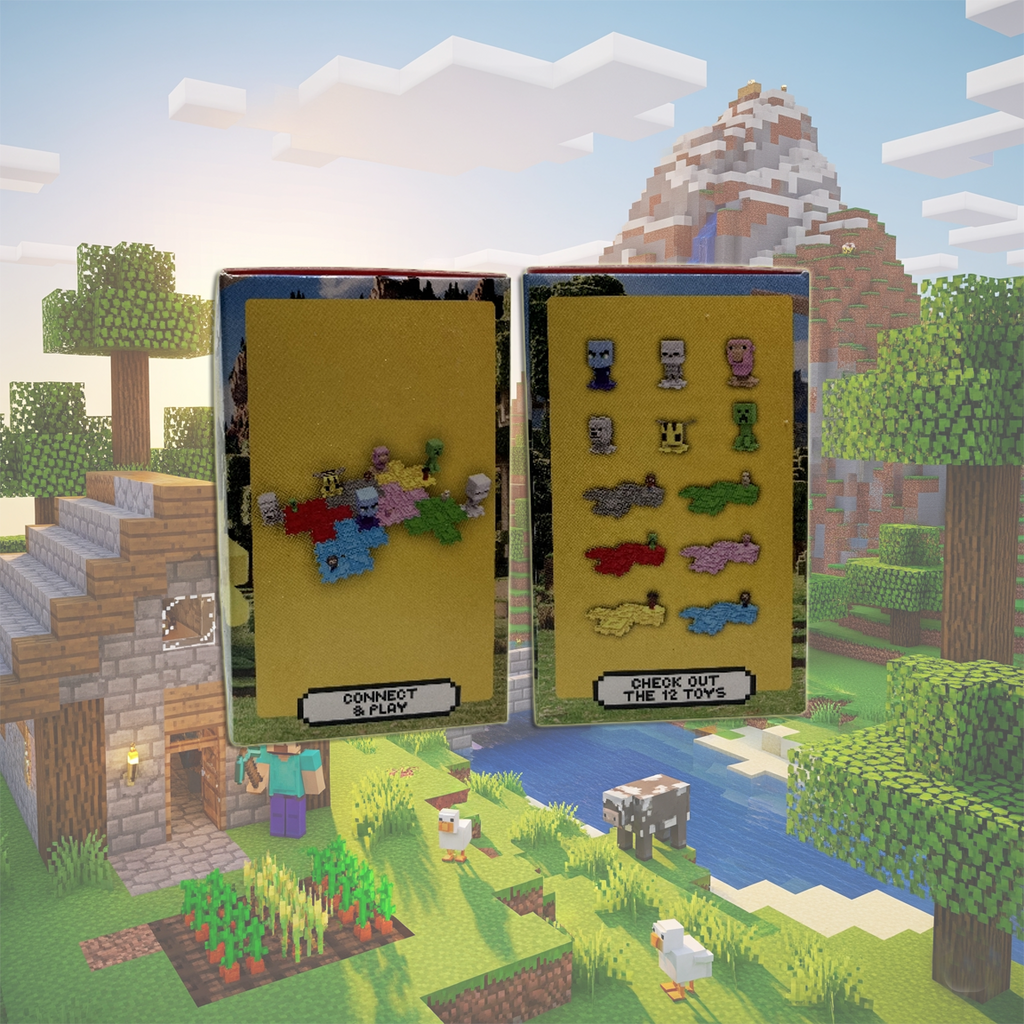 BEE A Minecraft Movie Happy Meal Toy 2025