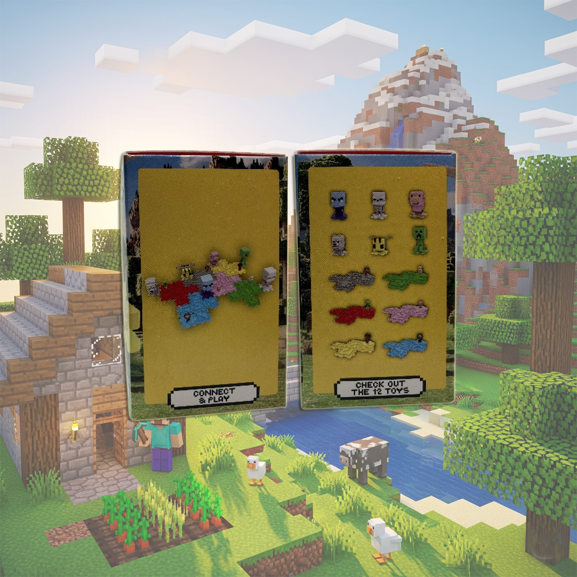 BEE A Minecraft Movie Happy Meal Toy 2025