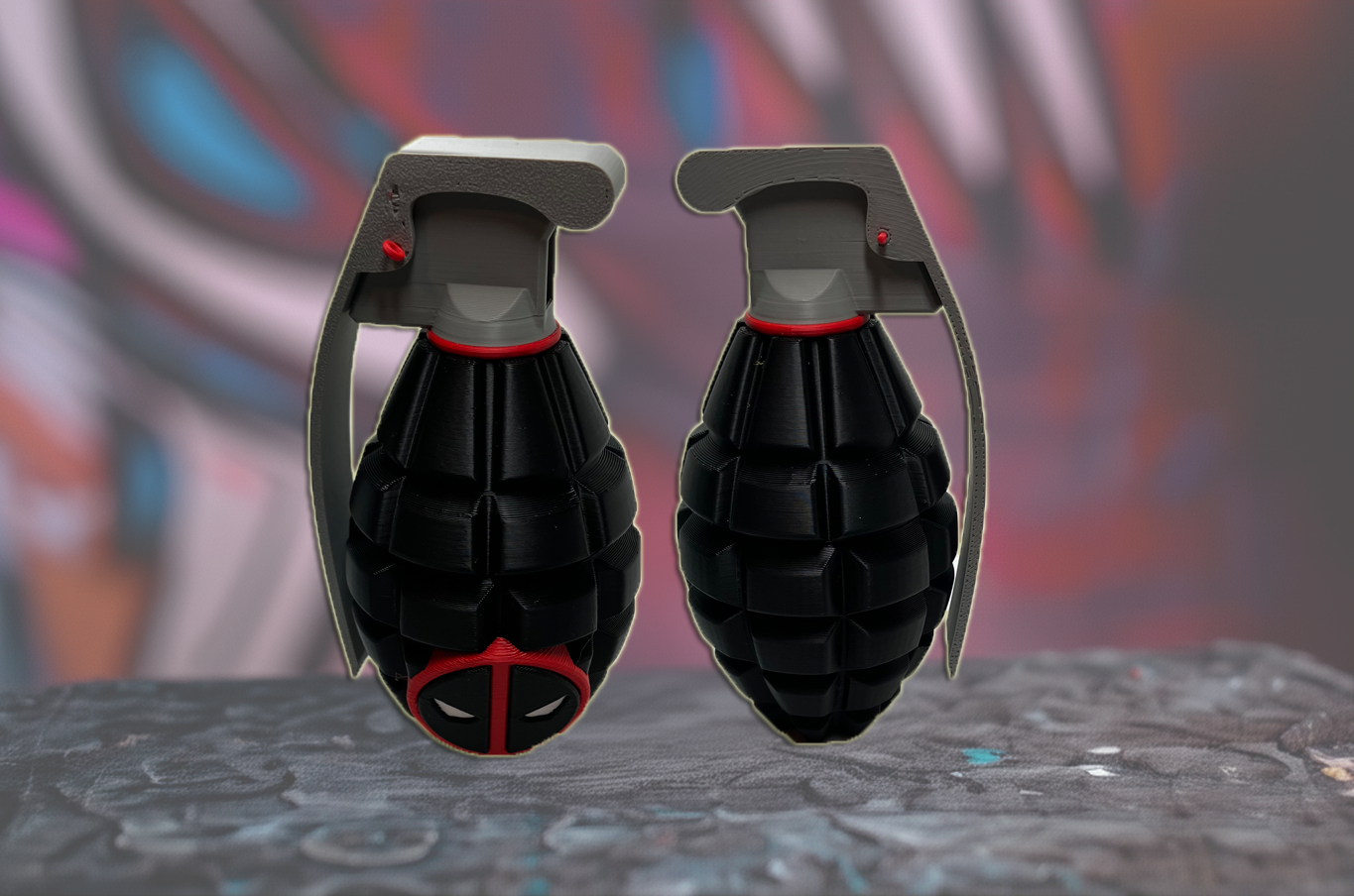 Deadpool Grenade Cannister