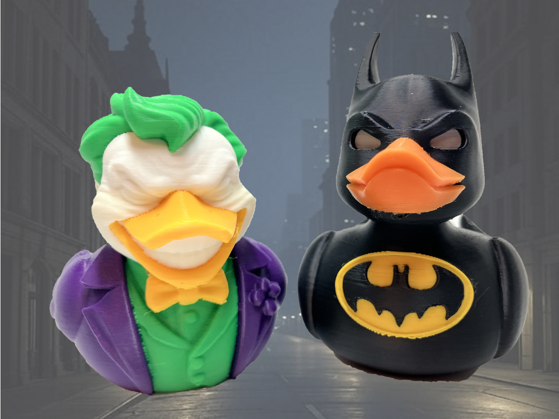 Batman and Joker Duck Set