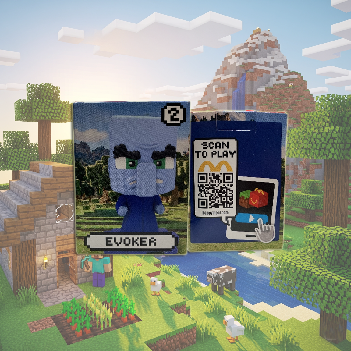 Evoker - A Minecraft Movie Happy Meal Toy 2025