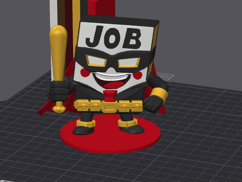 Super Hero Job Job Job Sahur 3mf