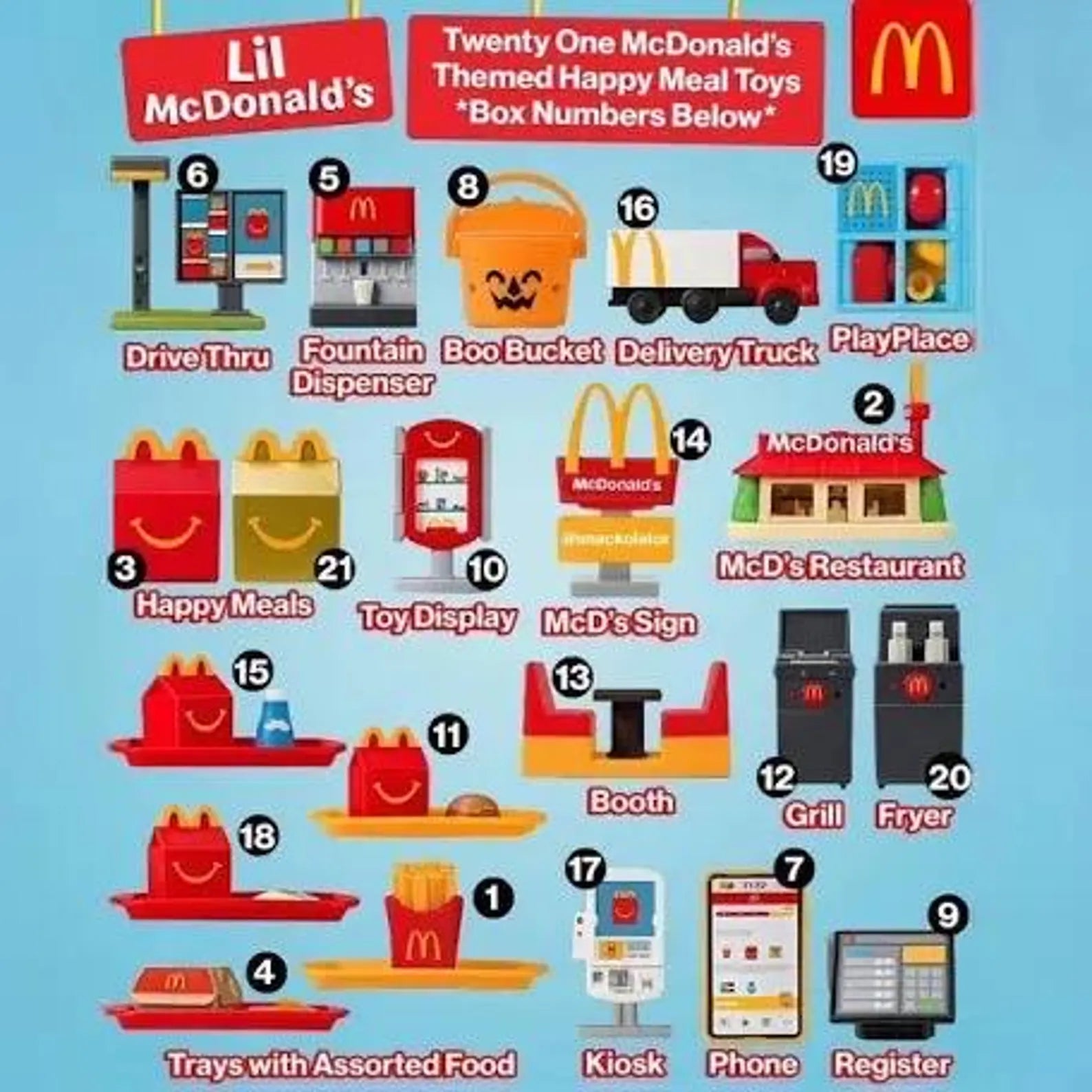 Lil McDonald's Happy Meal Toy - Never Opened 2025