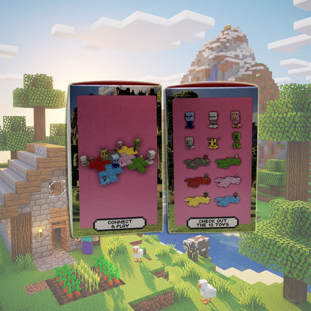 Pink Sheep - A Minecraft Movie Happy Meal Toy 2025