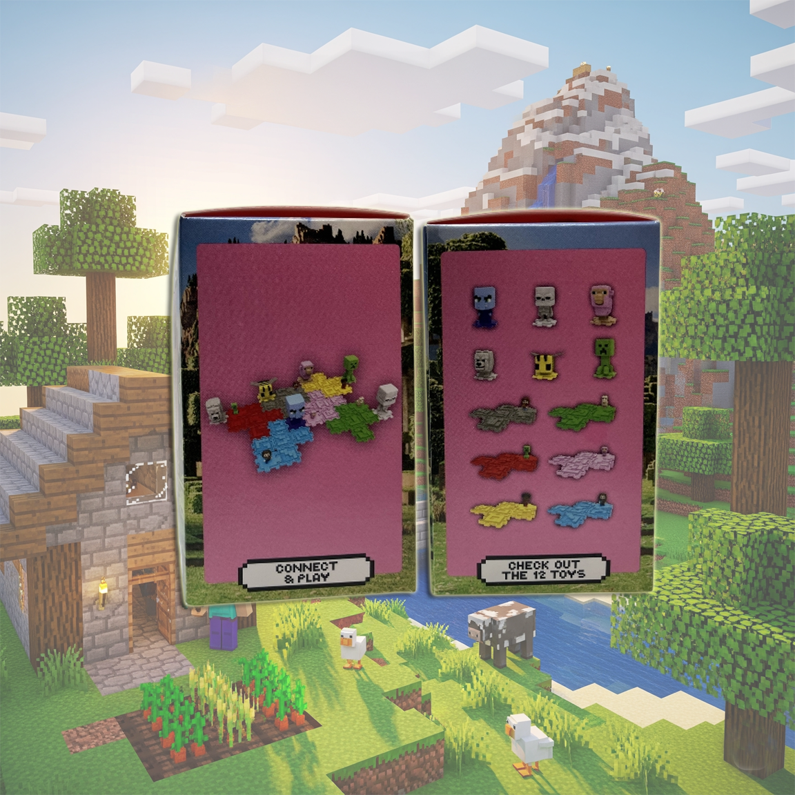 Pink Sheep - A Minecraft Movie Happy Meal Toy 2025