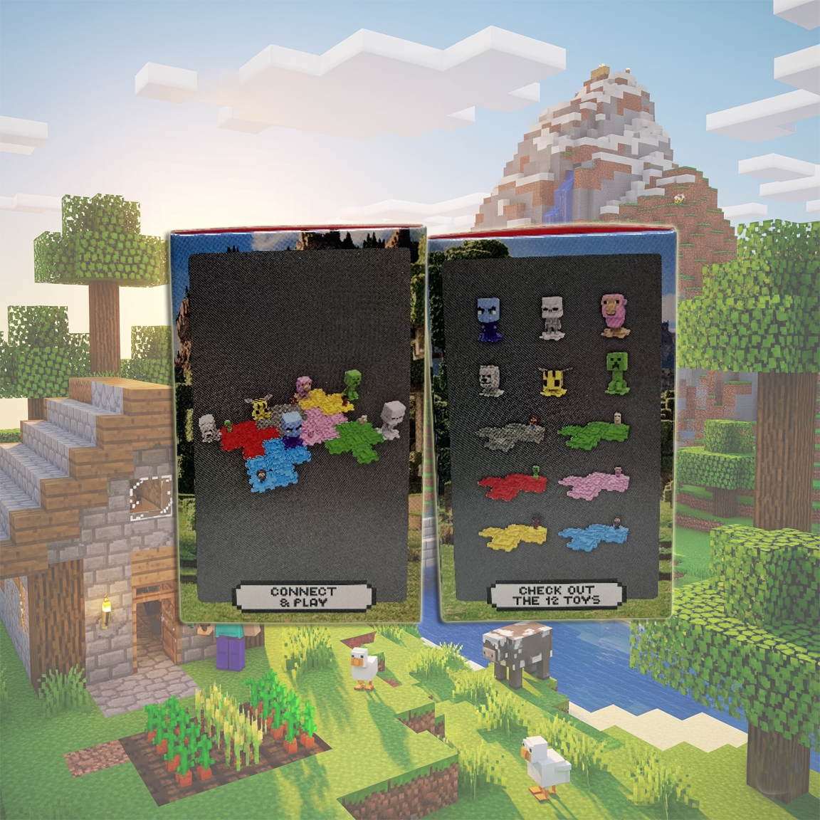 Skeleton - A Minecraft Movie Happy Meal Toy 2025