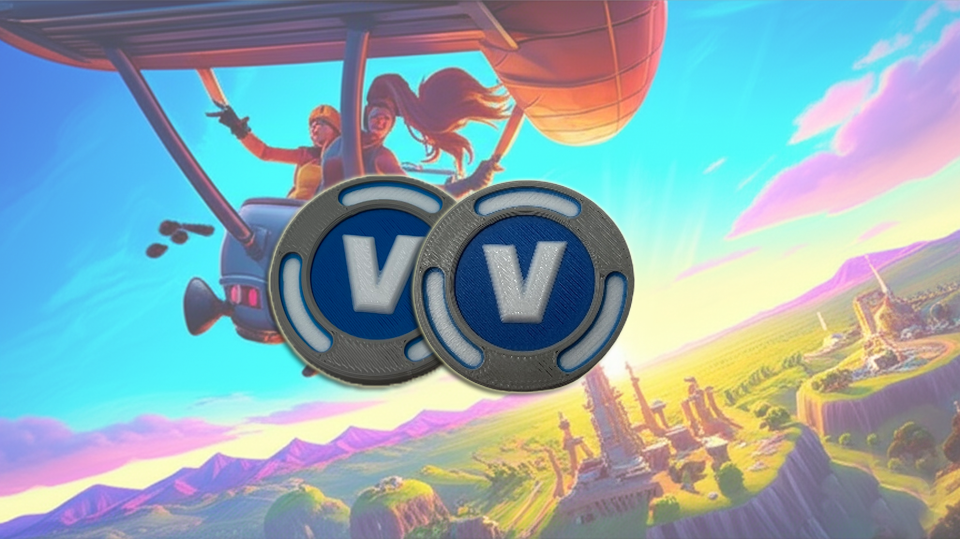 Fortnite V-Bucks (Cosplay) 1 V-Buck